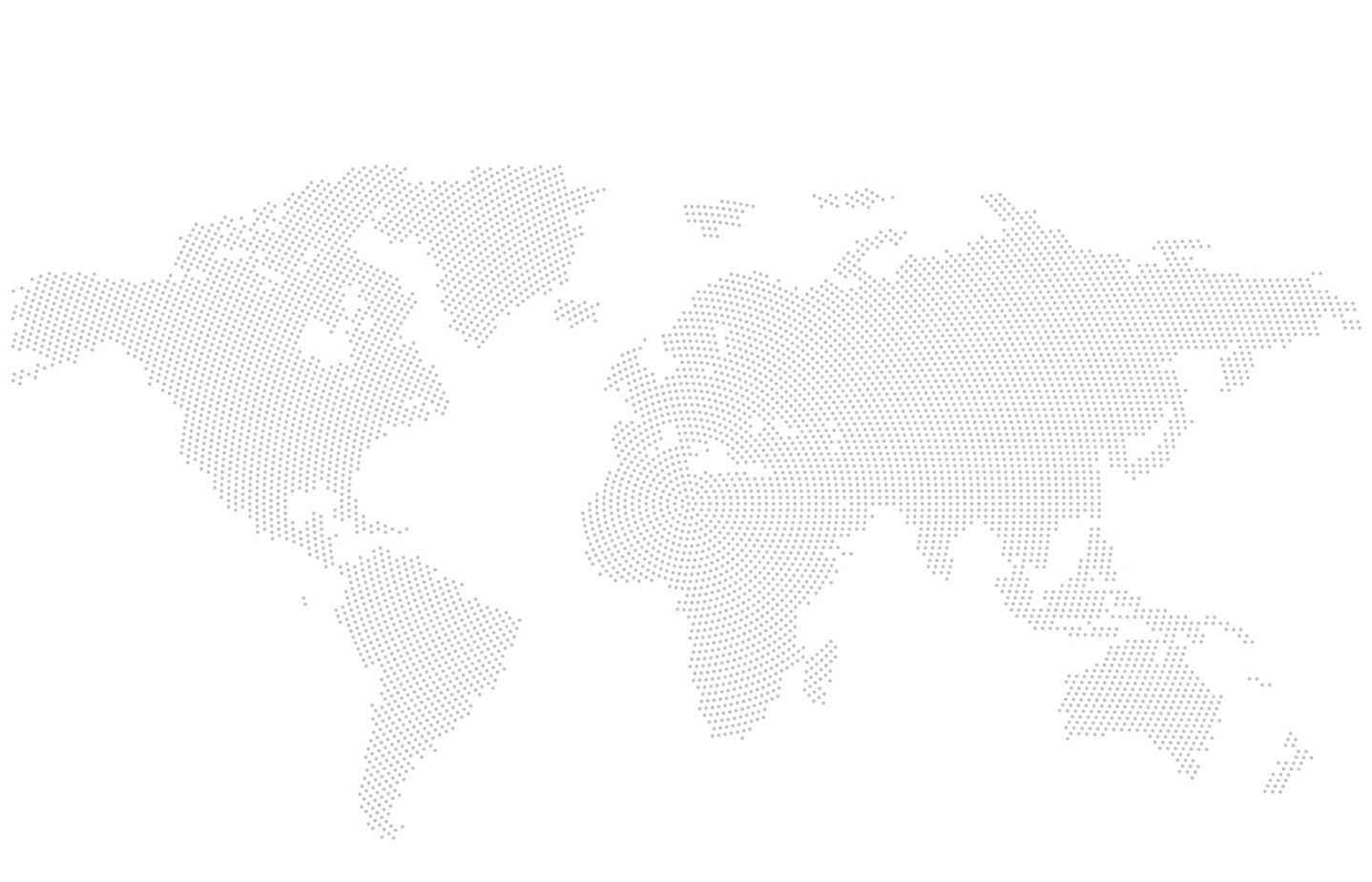 World map of XQL Systems' global delivery across USA, UK, Europe, UAE and India