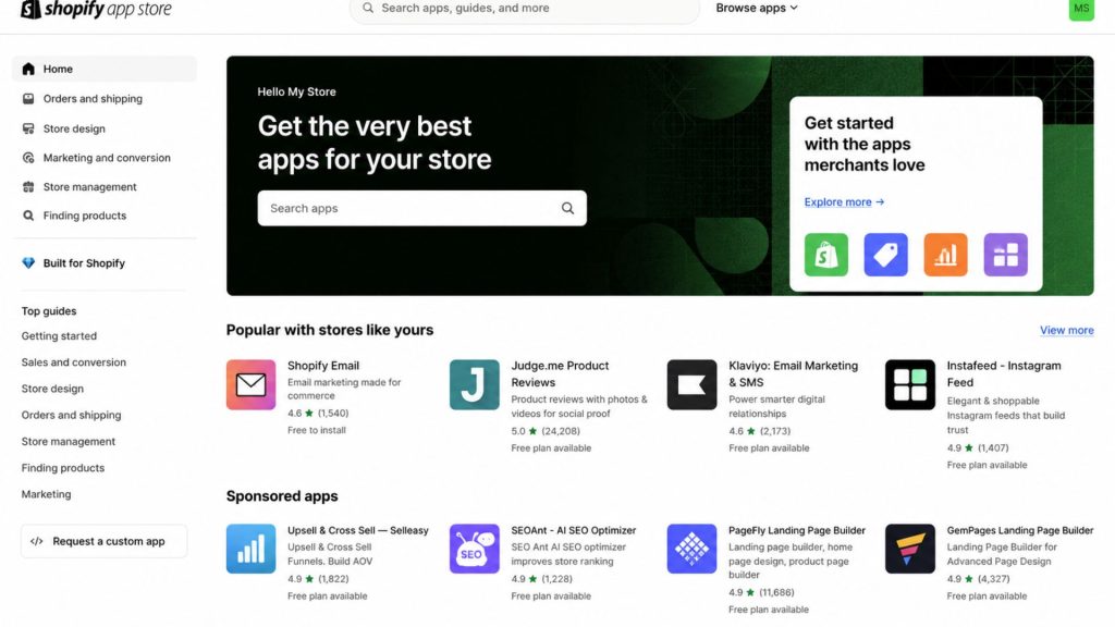 Shopify App Store